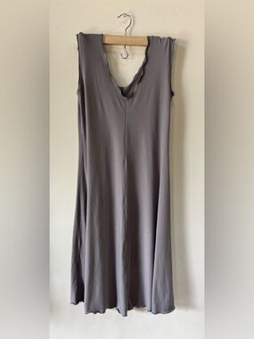 Angelrox Flare Bias V-neck Dress